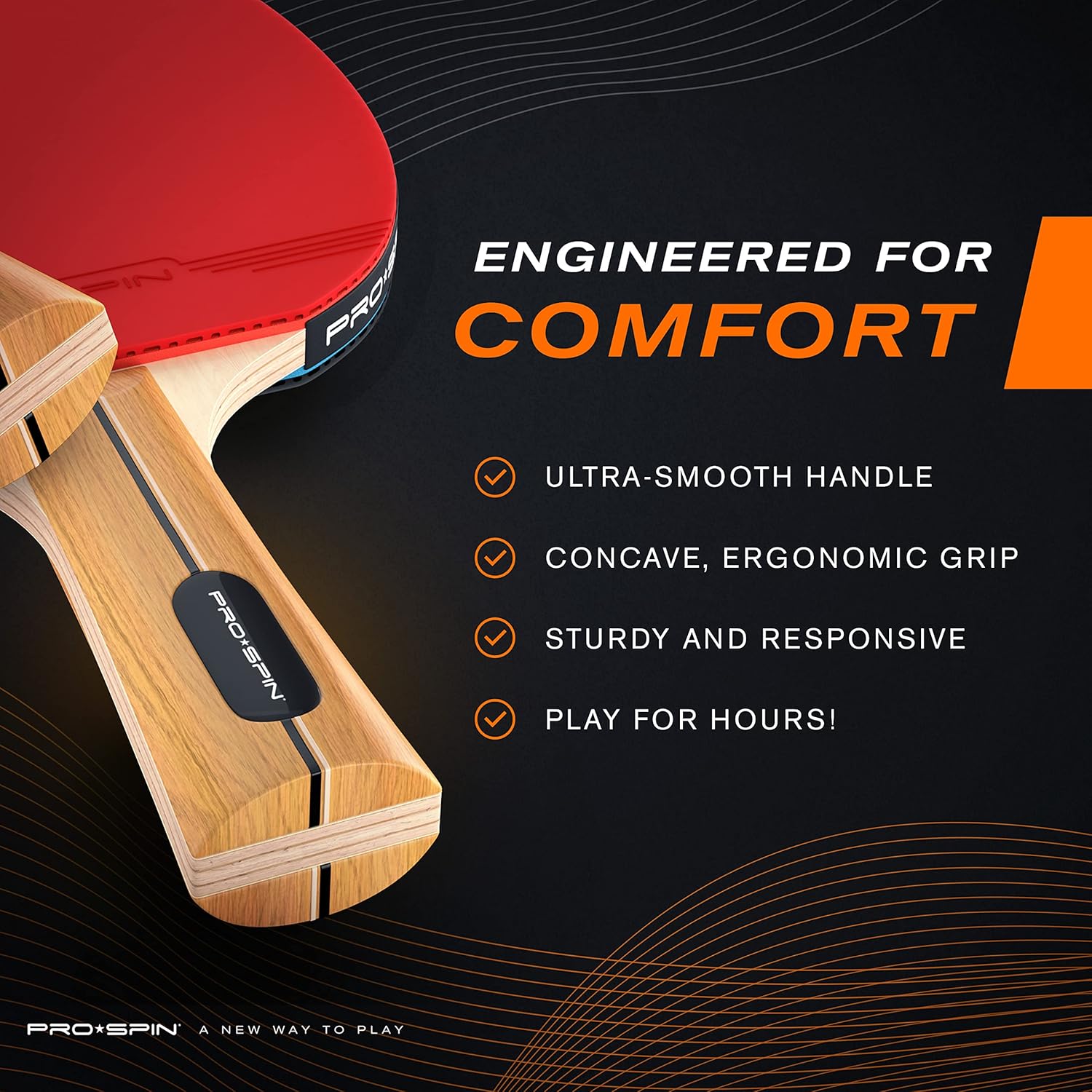 PRO-SPIN Ping Pong Paddles - Image 2