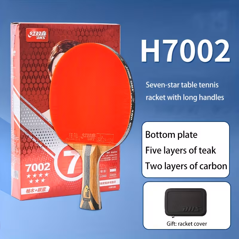 DHS High-Quality Table Tennis Racket - Image 6
